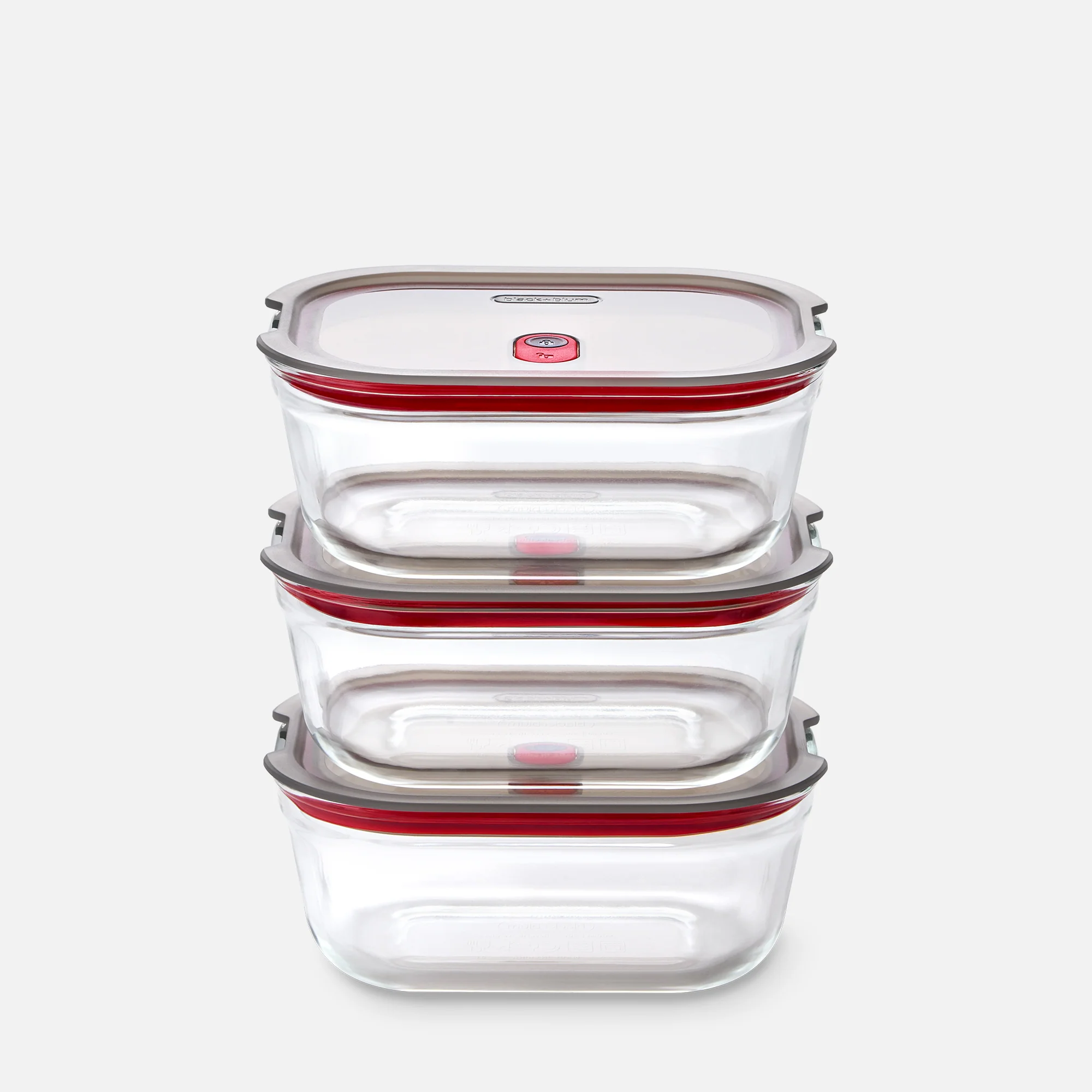 STACK + NEST GLASS FOOD CONTAINERS X3 - Image 8